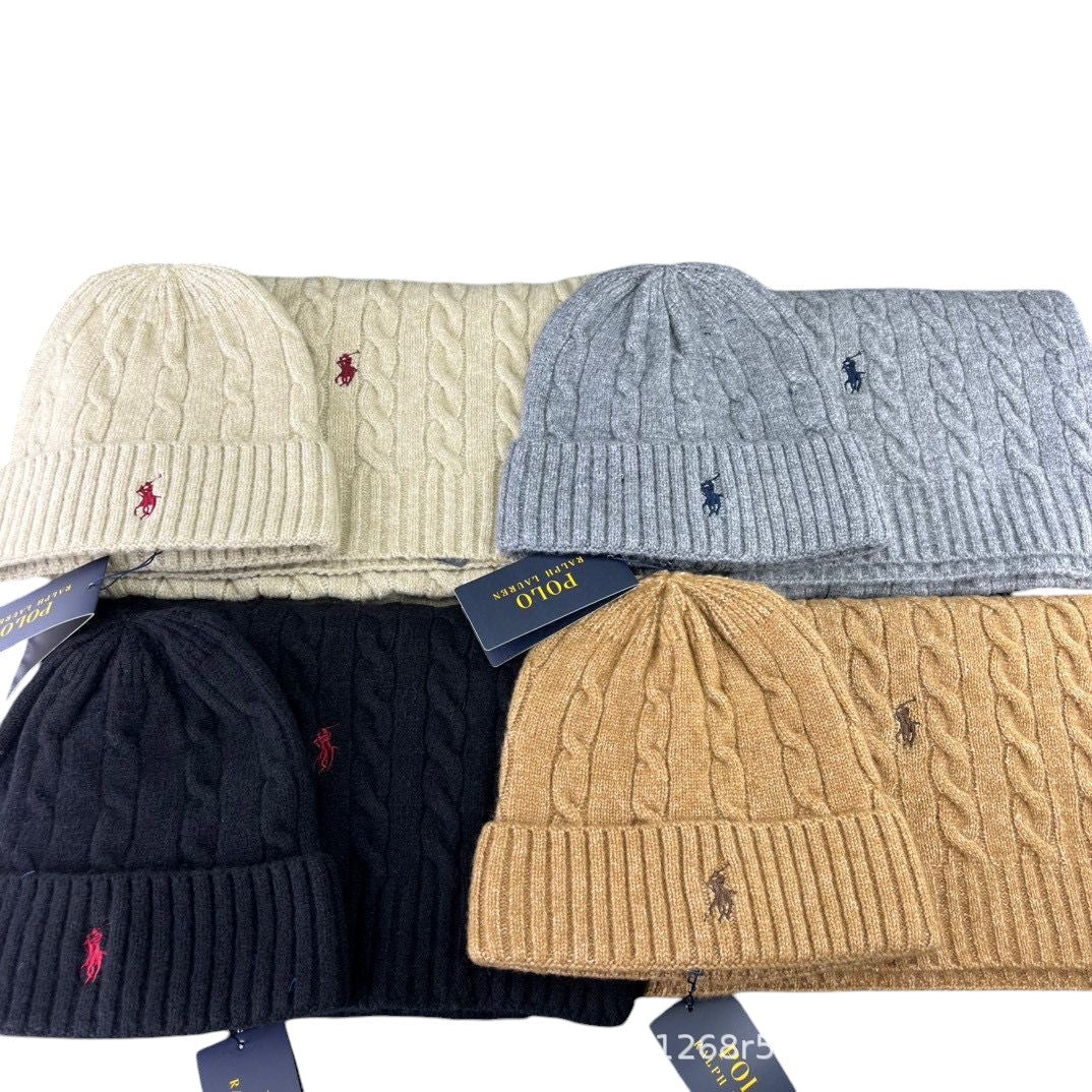 RL- Hooded scarf