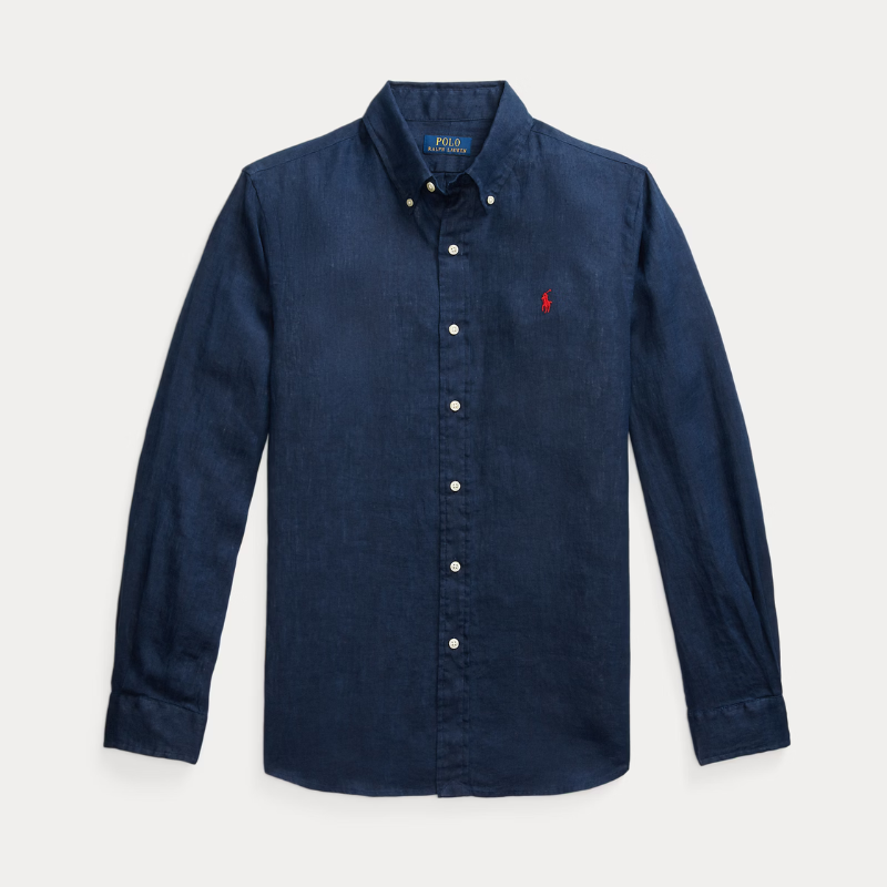 RL- 100% linen shirt